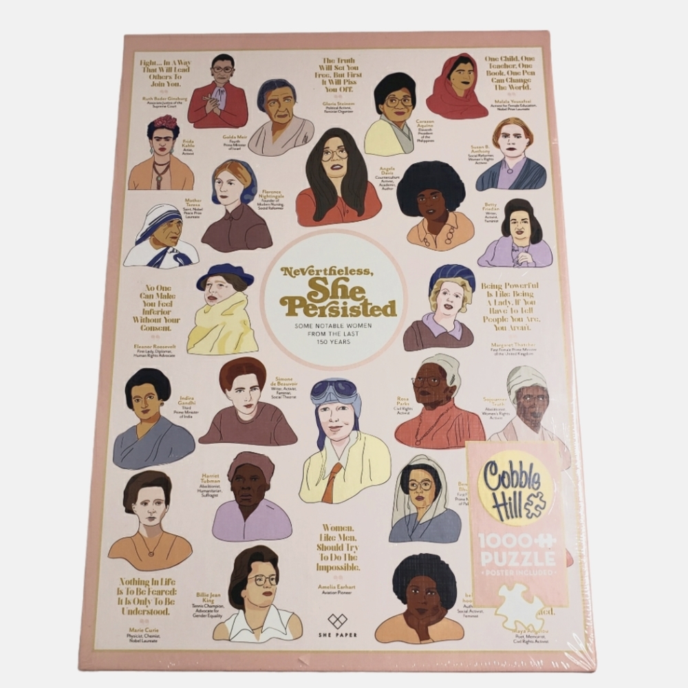 Nevertheless She Presided Feninism Puzzle